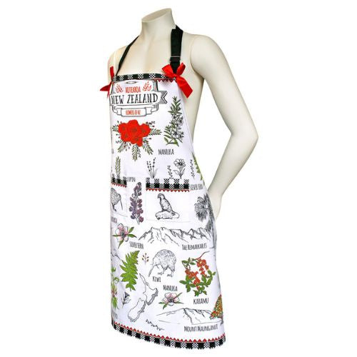 Kitchen Style Flowers of NZ Apron