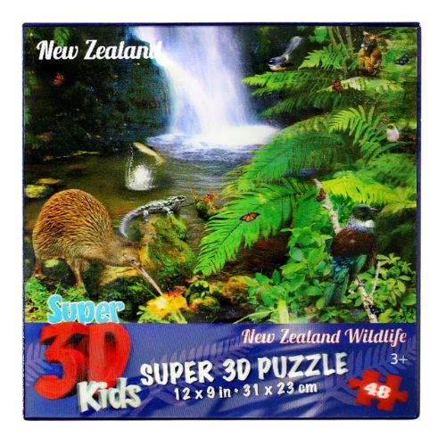 NZ Wildlife 3D Puzzle