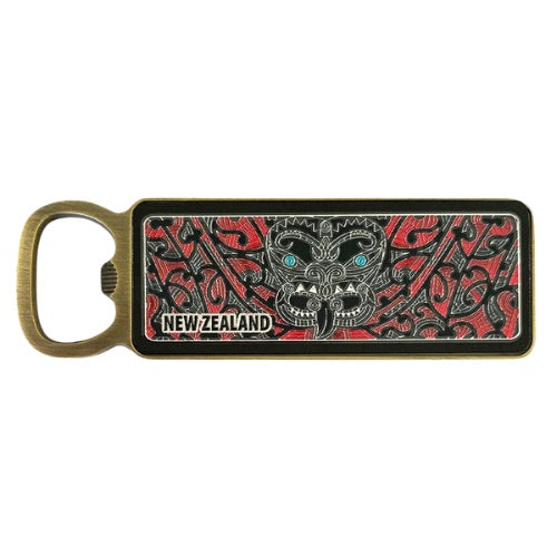 Whakairo Numberplate Bottle Opener Magnet