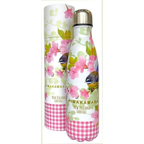 Fantail Pink Thermo Water Bottle