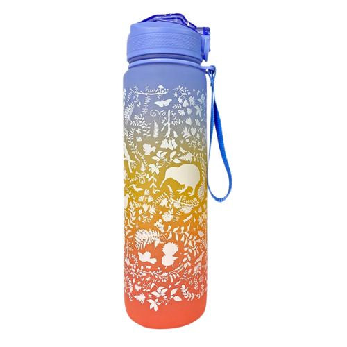 Silhouette Birds Water Bottle Ombre - 1Ltr