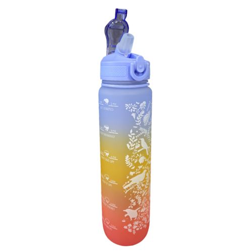 Silhouette Birds Water Bottle Ombre - 1Ltr