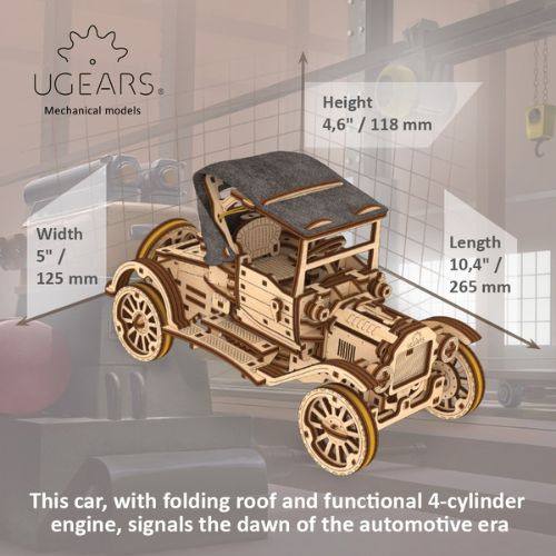 UGears Retro Car UGR-T