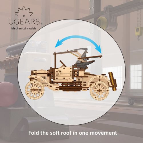 UGears Retro Car UGR-T