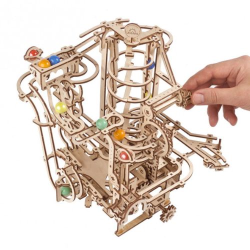 UGears Marble Run Spiral Hoist