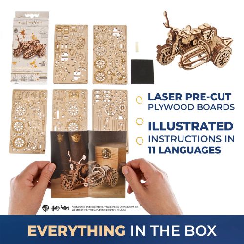 UGears Harry Potter Hagrid’s Flying Motorcycle