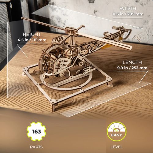 UGears Mini Helicopter