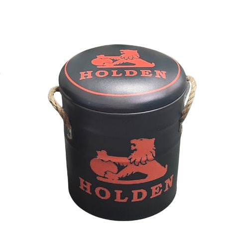 Holden Retro Stool Storage Bin - Small