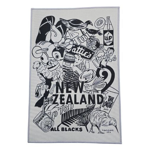 Kiwi Icons Mat