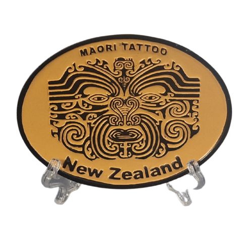 Maori Tattoo Oval Plate