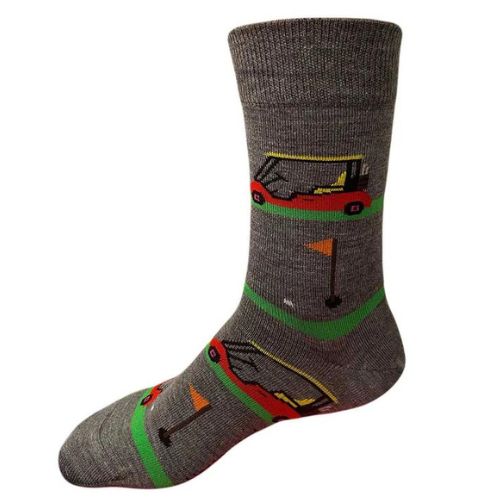 Merino Golf Socks - Grey