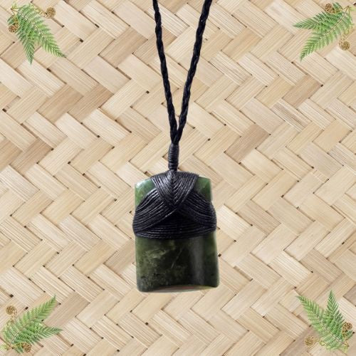 NZ Greenstone Toki Pendant - 49mm