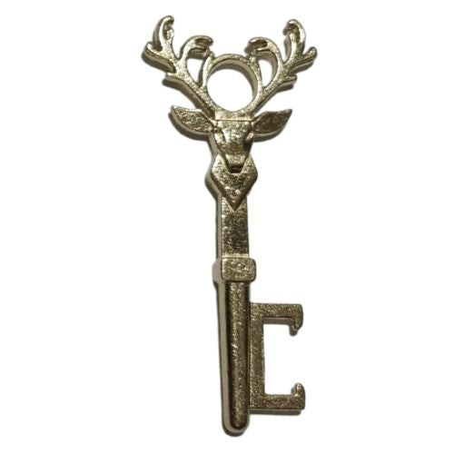 Stag Antler Bottle Opener - Gold