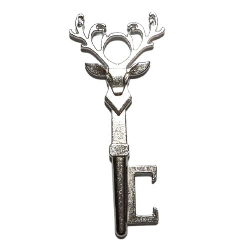 Stag Antler Bottle Opener Keyring