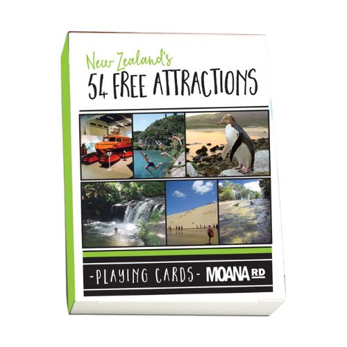 54 Free Attractions Playing Cards