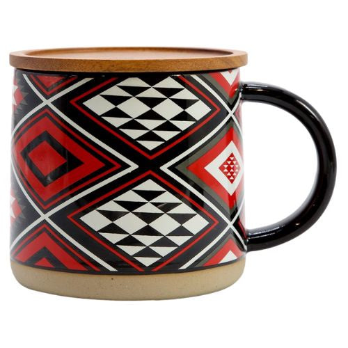 Moana Road Glazed Ceramic Mug River Jayden Kōtuitui