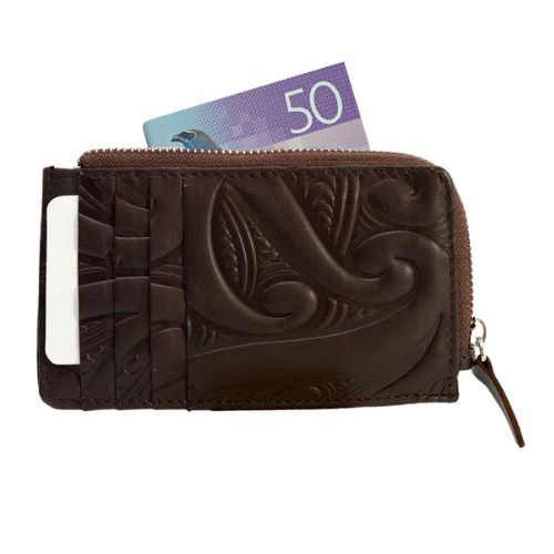 Miriama Grace-Smith The Downtown Card Holder - Brown