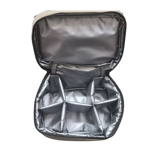 Canvas Cooler Bag - Can/Lunch