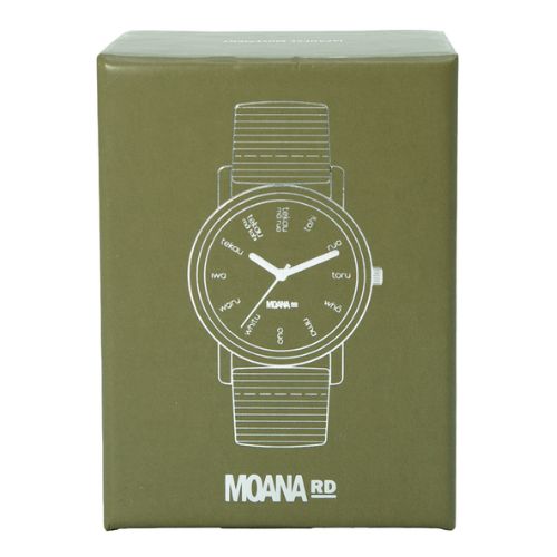 Te Reo Maori Watch - Olive