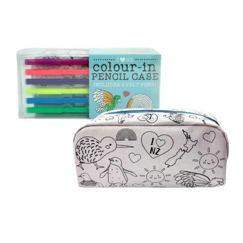 Moana Road Colour In' Kids Pencil Case