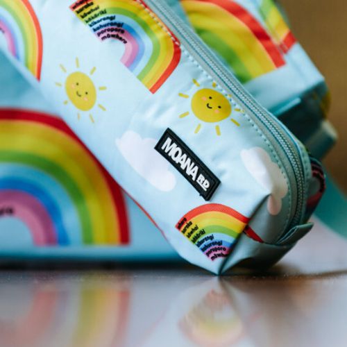 Te Reo Maori Rainbow Pencil Case