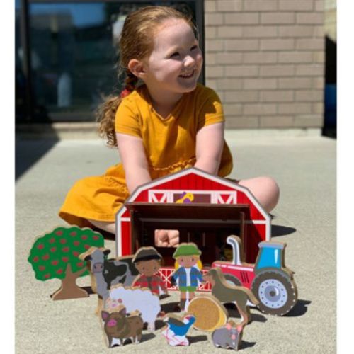 Moana Rd Station Wooden NZ Farm Playset