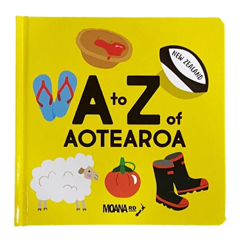 A To Z of Aotearoa Board Book