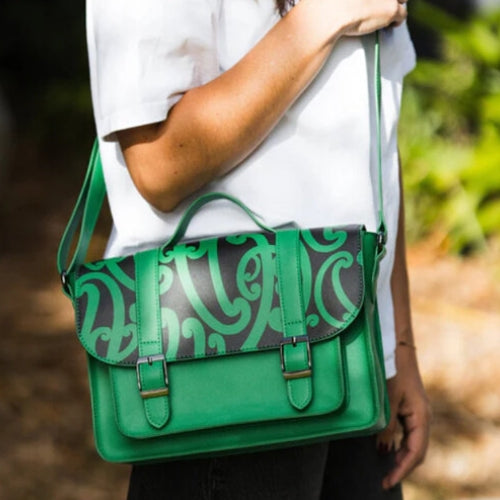 River Jayden Papatūānuku Primary School Bag - Green