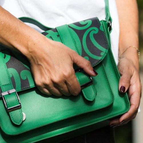 River Jayden Papatūānuku Primary School Bag - Green