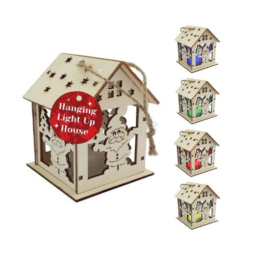Christmas Wooden Light Decoration