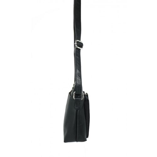 Ladies Leather Stella Handbag Bag - Black