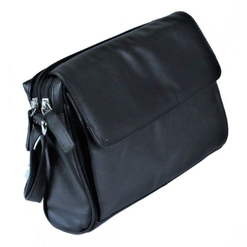 Ladies Leather Julia Handbag Bag - Black