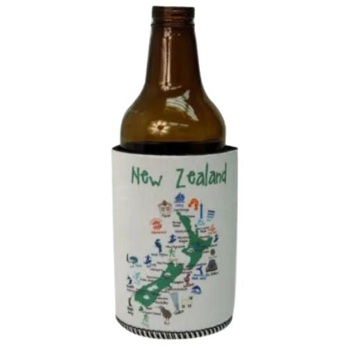 NZ Icon Map Can Cooler
