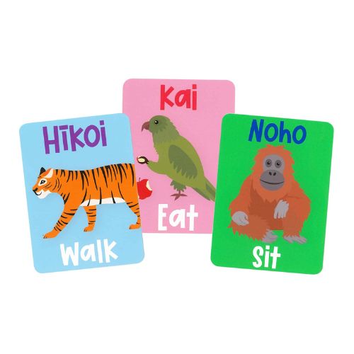 Te Reo Māori Memory Card Game - Actions