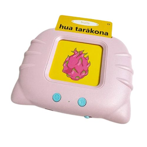 Maori Flash Card Reader - Pink