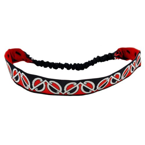 Māori Headband Elastic - Tipare Koru