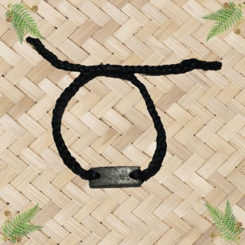 NZ Greenstone Rectangle Bracelet - 30mm