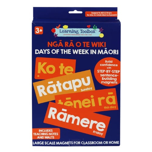 Magnetic Days of the Week in Te Reo Māori