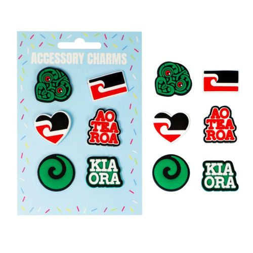 NZ Maori Soft Charms - 6pc