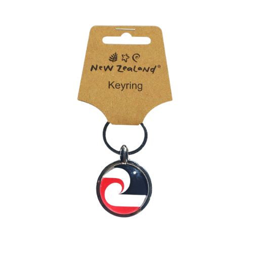 NZ Māori Flag Dome Keyring