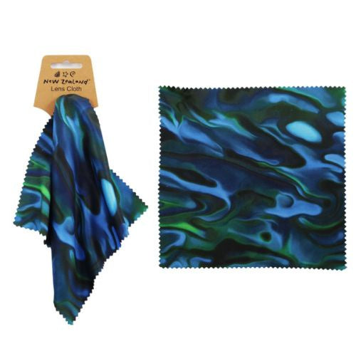 NZ Paua Microfibre Lens/Cleaning Cloth