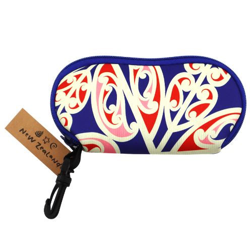 NZ Māori Design Neoprene Sunglasses Case