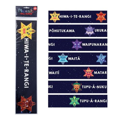 Matariki Wall Border