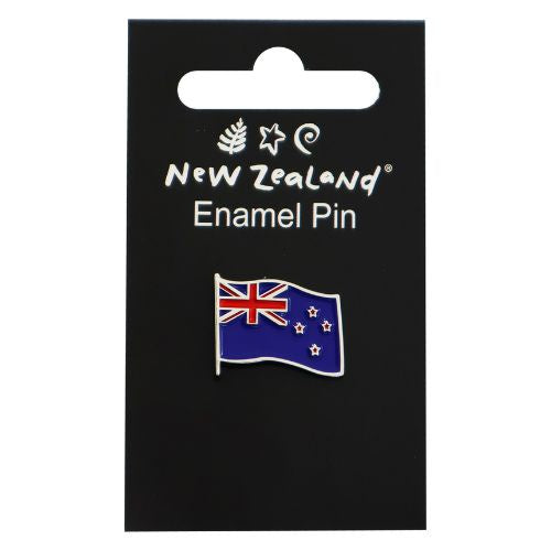 NZ Flag Enamel Pin Badge