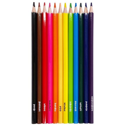 Te Reo Colour Pencils 12pc