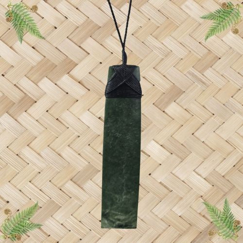 NZ Greenstone Toki Pendant - 135mm