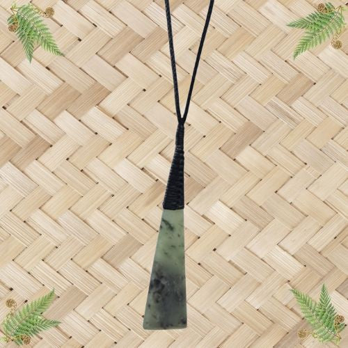 NZ Greenstone Ridge Bound Toki Pendant - 80mm