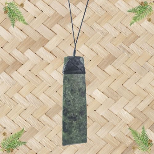NZ Greenstone Toki Pendant - 122mm