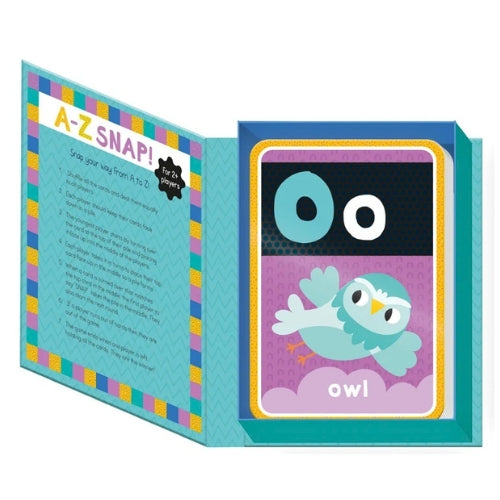 Kiwi A-Z Snap Card Game Set