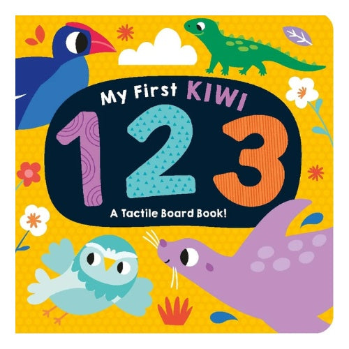 My First Kiwi 123 Tactile Board Book